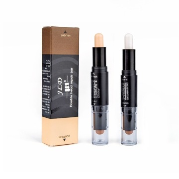 2 Colors Double-Head Contour Stick for 3D Face Shading and Highlighting: Customizable Private Label Set