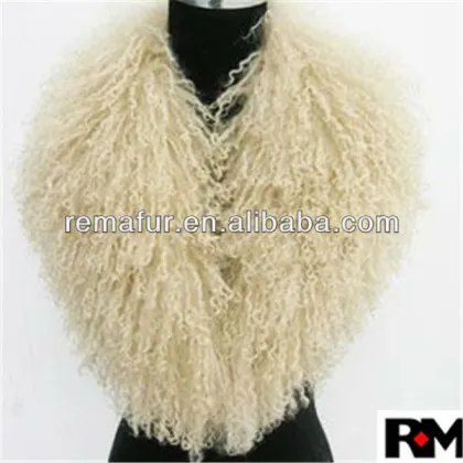 100% Genuine Tibet Sheep Fur Collar for women jacket