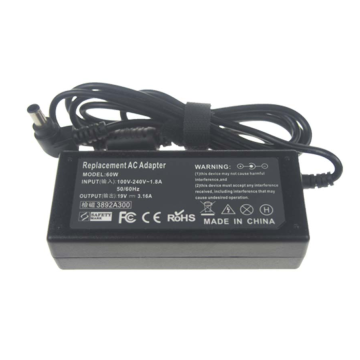 19V-3.16A AC Power Adapter Adopter 60W for Fujitsu