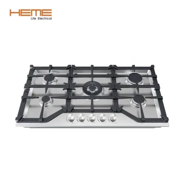 36 Inch Stainless Steel Gas Hob with 5 Burners - SABAF Cocina a Gas