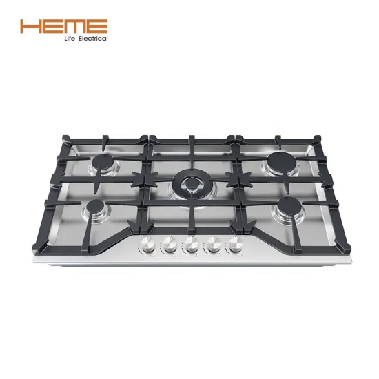 36 Inch Stainless Steel Gas Hob with 5 Burners - SABAF Cocina a Gas