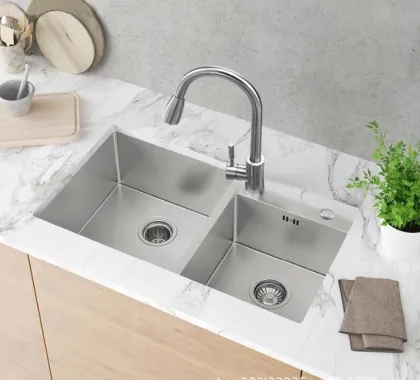 Unique Stainless Steel Kitchen Workstation Sink Gold Stainless Steel Double Bowl Kitchen Sink
