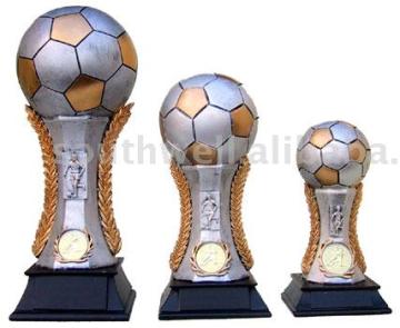 resin football cup trophy  statue&amp;polyresin figurine