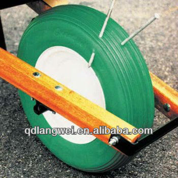 16x4 Flat Free Wheelbarrow Tire