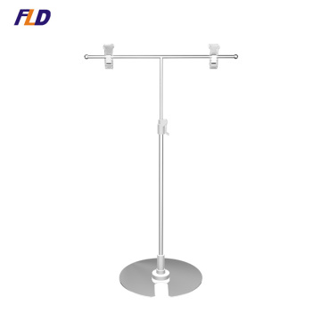 Fiame pop e supporto per pavimento in metallo personalizzabile