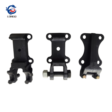 LONGQ Truck Trailer Semi Trailer Quality Durable Suspension Parts - Casting Bracket Spring Seat