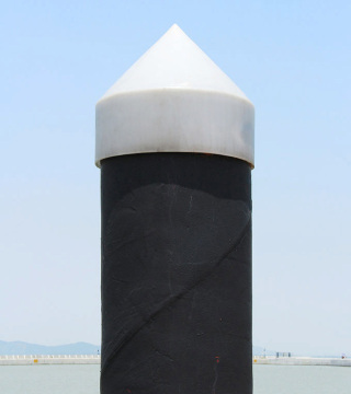 Rotomolded Seamless HDPE Piling Caps for Marina Projects