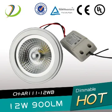 qr111 LED Dimmable GU10 G53 COB AR111 qr111 led lamp
