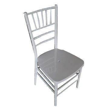 Resin Banquet Chiavari Chair in White Color