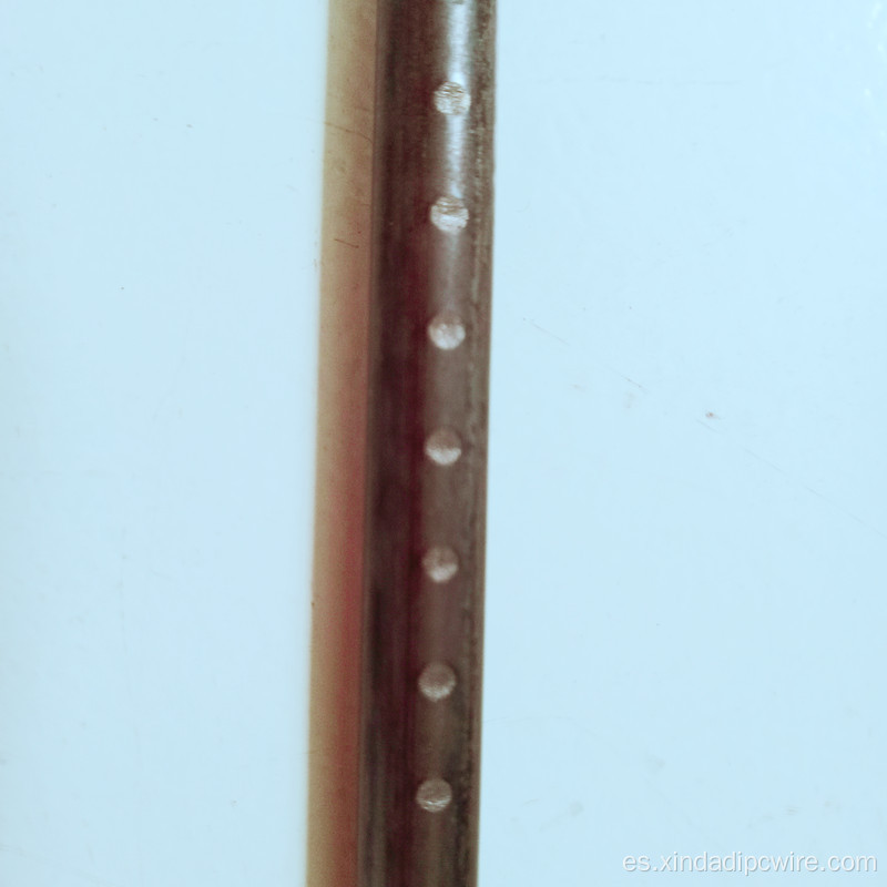 Hormigón pretensado Alambre de acero dentado de 4 mm