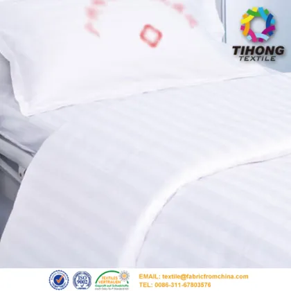 Hotel White Cotton Bedding Set