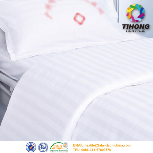 White Cotton Quilted Satin Fabric