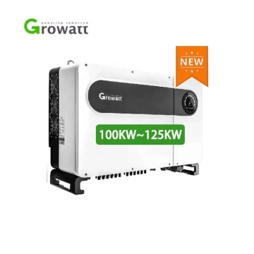 Price of Growatt On-Grid Solar Inverters: 110KW, 125KW, 120KW Models - MAX 110KTL3-X and MAX 120KTL3-X LV