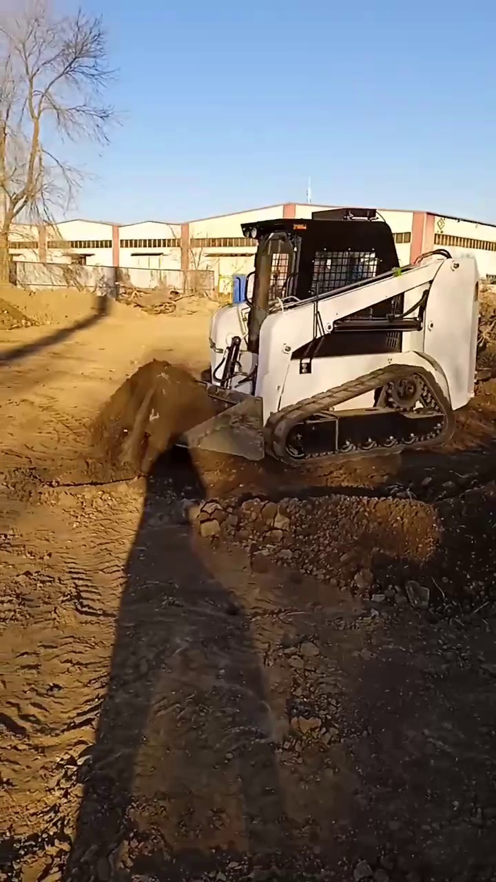 Taian Luyue 75HP TS65 Crawler Skid Loader