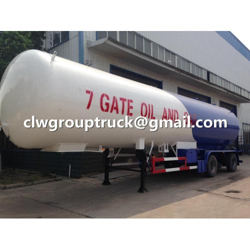 25 Tan Tri-gandar pengangkutan LPG semi treler