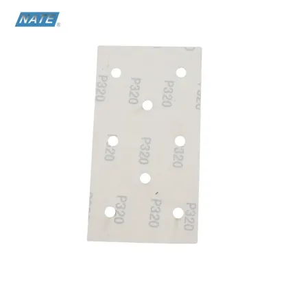 Square Sandpaper Grit Flocking Sandpaper Special Shaped Disc