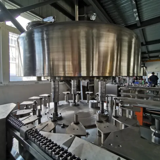 automatic liquid can filling machine