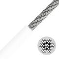 304 cable de alambre de acero inoxidable 7x7 4.0 mm