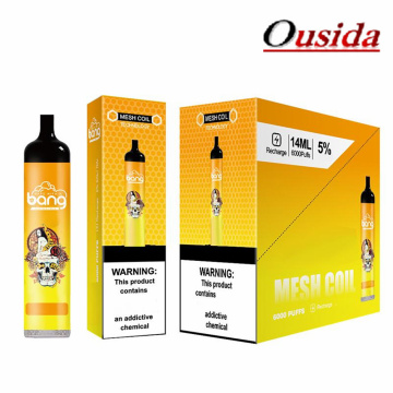 hot selling BANG MECH CILO 6000 PUFFS