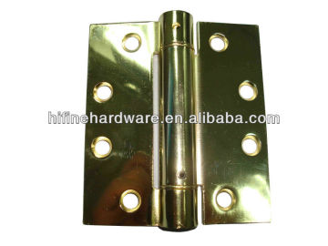 Steel spring hinge