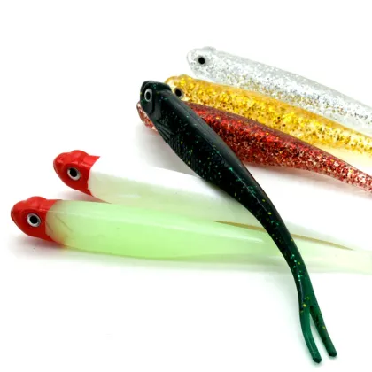 Luminous Soft Swim Baits 8.5g 13mm Shad Worm Lure