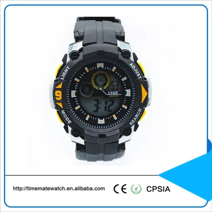 custom logo watches no minimum plastic case watch multifunctional electronic watch