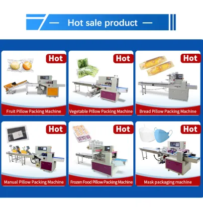High Quality Hopping Lollipop Flow Packing Machine for Cheese Sticks and Milk Tablets