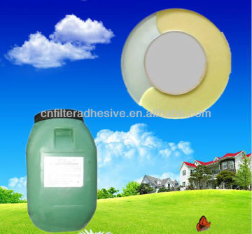 two component high temperature curing adhesive/glue for oil filter