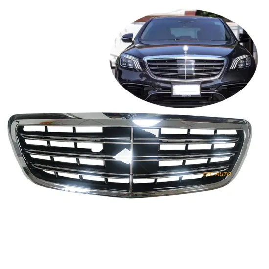 AMG Style Front Bumper Grille for Mercedes-Benz W222 (2014-2018)