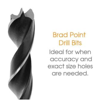 29 Piece Brad Point Drill Bit Set