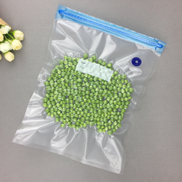 Custom Reticulated Zipper Bag for Food Packaging and Fruit Storage