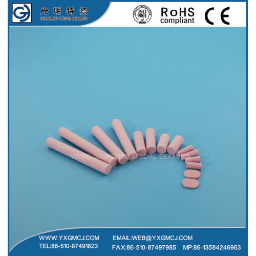 99% Alumina Ceramic Stick with Pink Color