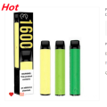 퍼프 XXL eCigarette 장치 850mAh 배터리 1600 퍼프