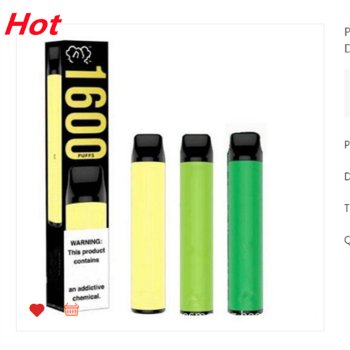 E-cigarette PUFF XXL 1600 Puff Ecig