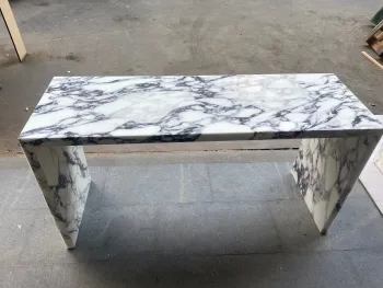Modern Luxury Genuine Marble Hallway Decor Console Table