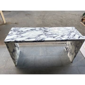 Modern Luxury Genuine Marble Hallway Decor Console Table