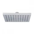 Square nickle plated plastic huge rain overhead shower