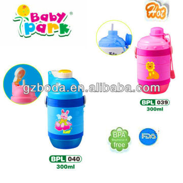 baby plastic sipper bottle design 2015