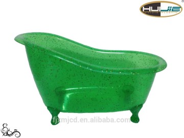 Plastic mini bathtub container , Mini bathtub shape container