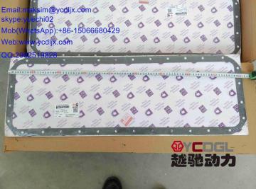 Oil pan gasket
