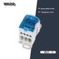 Din Rail Terminal Block Junction Box UKK80A One in several out Power Distribution Block Box Universal Electric Wire Connector