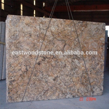 Golden Persa slabs for hotel decoration