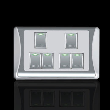 6 gang wall switch