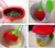 strawberry silicone tea infuser Loose Leaf Herbal Tea Filter Strainer For Mug Cup