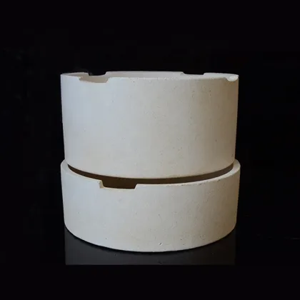 High Temperature Corundum Ceramic Sagger for Lithium-ion Battery Positive Electrode Material