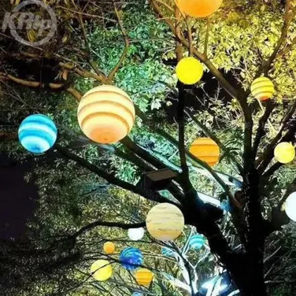 LED Luminous Planet lights