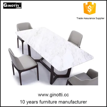 White furniture wood and stone dining table