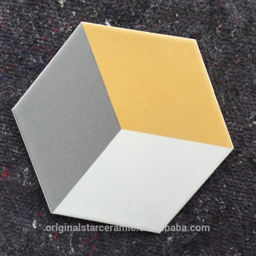 200x230mm Hexagon Bathroom Porcelain Wall And Floor Tile