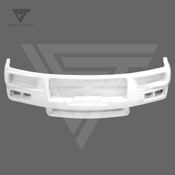 Glasfaser-Vorderstoßstange im Nismo-Stil für Nissan R34 GTR 1999-2002