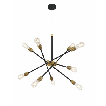China 10-Light Modern Pendant lighting Interior Chandelier Supplier